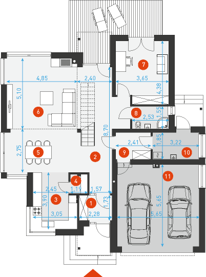 Doskonały 3 - Rzut parteru