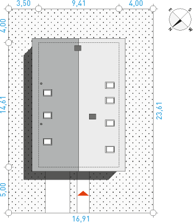 Dostępny 1 - Działka / Nasłonecznienie