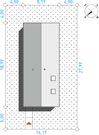 Ekonomiczny 2A - Działka / Nasłonecznienie