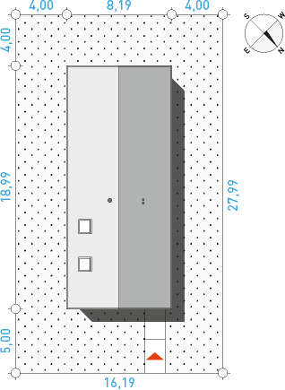 Ekonomiczny 2A - Działka / Nasłonecznienie