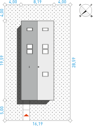 Ekonomiczny 2B - Działka / Nasłonecznienie