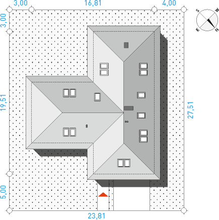 Kameralny 4 - Działka / Nasłonecznienie