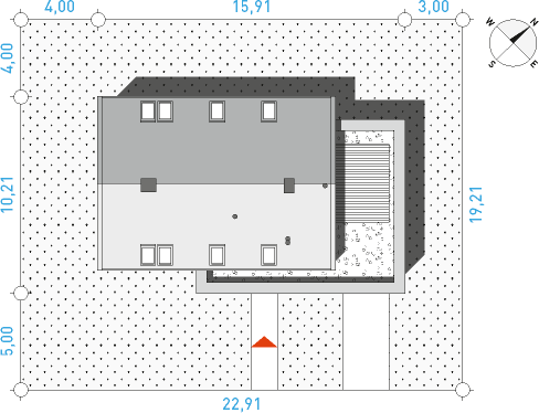 Prosty 1 - Działka / Nasłonecznienie