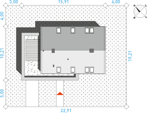 Prosty 1 - Działka / Nasłonecznienie