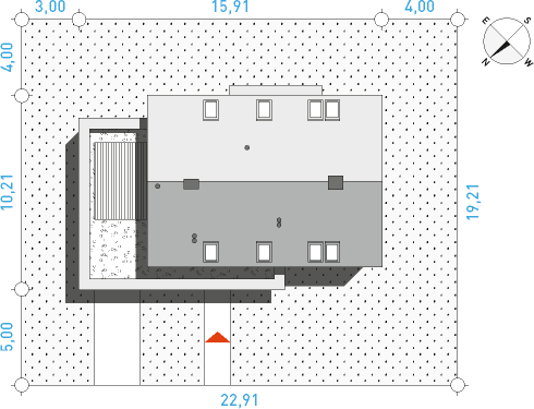 Prosty 2 - Działka / Nasłonecznienie