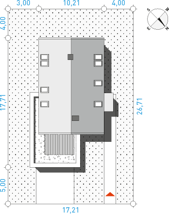 Prosty 3 - Działka / Nasłonecznienie