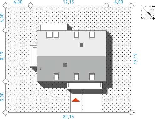 Przytulny 1 - Działka / Nasłonecznienie