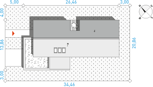 Rodzinny 1 - Działka / Nasłonecznienie