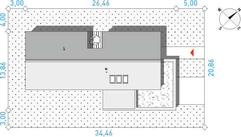 Rodzinny 1 - Działka / Nasłonecznienie