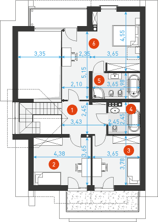 Z charakterem 3 - Rzut poddasza